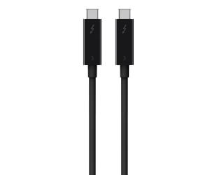 Kabelis Belkin Thunderbolt 3 Cable (USB-C to USB-C), 100W, 2m, Black