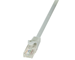 Kabelis Logilink Patch Cable CP1022U Cat 5E, U/UTP, Grey, 0.5 m