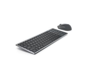 Klaviatūra+pelė Dell Keyboard and Mouse KM7120W Wireless, 2.4 GHz, Bluetooth 5.0, Keyboard layout Russian, Titan Gray