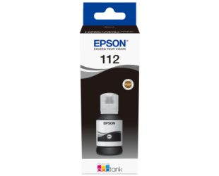 Rašalo kasetė Epson 112 EcoTank Pigment C13T06C14A Bottle, Black