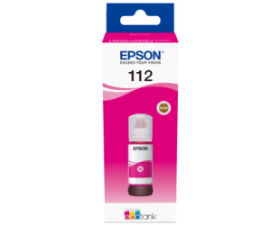 Rašalo kasetė Epson 112 EcoTank Pigment C13T06C34A Bottle, Magenta