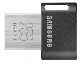 USB raktas Samsung FIT Plus MUF-256AB/APC 256GB USB 3.1 Black/Silver
