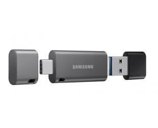 USB raktas Samsung DUO Plus MUF-64DB/APC 64GB, USB 3.1, Grey/Black