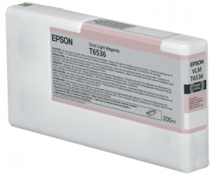 Epson T6536 Ink Cartridge, Vivid Light Magenta