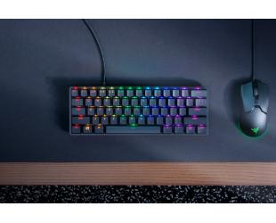 Klaviatūra Razer Huntsman Mini, Gaming keyboard, RGB LED light, US, Black, Wired