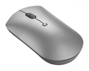 Belaidė pelė Lenovo Silent Mouse 600 Optical Mouse, Iron Grey, Dual-host Bluetooth 5.0