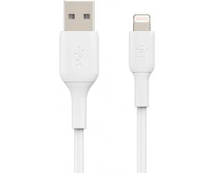 Kabelis Belkin Lightning to USB-A Cable 2m BOOST CHARGE Polyvinyl Chloride, White