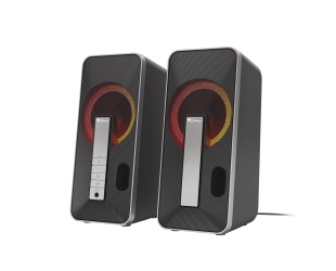 Kolonėlės Genesis Computer Speaker Helium 100BT RGB Gaming Speakers, Bluetooth, Silver/Black