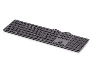 Klaviatūra LMP KB-1243 Numeric Keypad, 2x USB 2.0 hub, Keyboard layout US, Wired, Space Gray, Numeric keypad