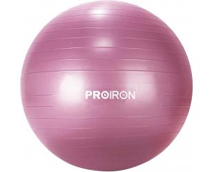 Gimnastikos kamuolys Proiron PRO-YJ01-6, skersmuo: 65 cm, storis: 2 mm, Red, PVC