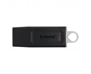 USB raktas Kingston DataTraveler Exodia USB 32GB, USB 3.2 Gen 1, Black/Grey, Protective Cap, Large loop