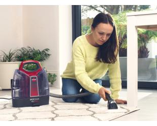 Plaunantis dulkių siurblys Bissell Spot Cleaner SpotClean ProHeat Corded operating, Handheld, Washing function, 275-330 W, Red/Titanium
