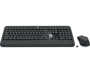 Klaviatūra+pelė Logitech MK540 Advanced Wireless Keyboard and mouse pack, USB, Keyboard layout QWERTY, USB, Black, Wireless connection, US