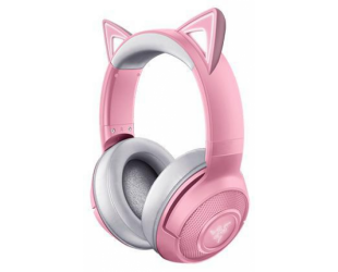 Ausinės Razer Kraken Kitty Gaming Headset, Built-in microphone, Pink