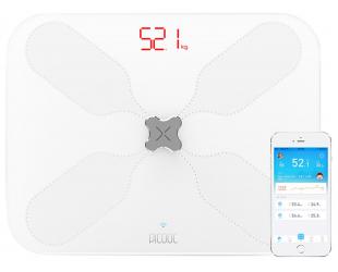 Svarstyklės PICOOC Digital Smart scales S3 Lite V2 Maximum weight (capacity) 150 kg, Body Mass Index (BMI) measuring, White, Memory function
