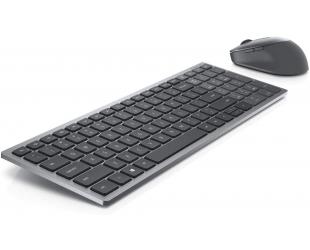 Klaviatūra+pelė Dell Keyboard and Mouse KM7120W Wireless, Wireless (2.4 GHz), Bluetooth 5.0, Keyboard layout Lithuanian, English, Titan Gray