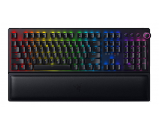 Žaidimų klaviatūra Razer BlackWidow V3 Pro Mechanical Gaming Keyboard, RGB LED light, Russian, Wireless/Wired, Black