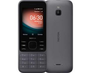 Mobilusis telefonas Nokia 6300 4G Charcoal, 2.4 ", TFT, 240 x 320 pixels, 512 MB, 4000 MB, Dual SIM, Nano-SIM, 3G, Bluetooth, USB version microUSB, Built-in camera, 1500 mAh, KaiOS