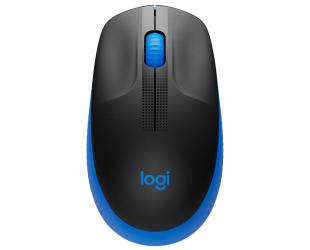 Belaidė pelė Logitech Full size Mouse M190 	Wireless, Blue, USB