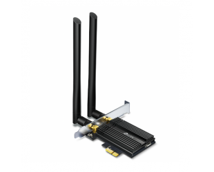 Tinklo adapteris TP-LINK Archer TX50E, IEEE 802.11b, IEEE 802.11a, IEEE 802.11g, IEEE 802.11n, IEEE 802.11ac, Bluetooth 5.0, 802.11ax, PCI Express x1