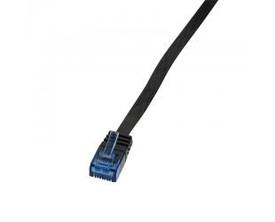 Kabelis Logilink Patch Cable CF2113U Cat 6, U/UTP, Black, 20 m