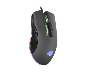 Žaidimų pelė Genesis Gaming Mouse Fury Scrapper Wired, 500-6400 DPI, Black