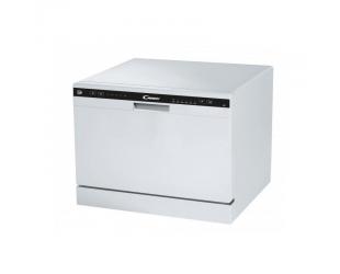 Indaplovė Candy Dishwasher CDCP 6 Free standing, Width 55 cm, Number of place settings 6, Number of programs 6, Energy efficiency class F, White