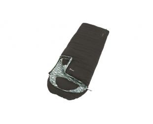 Miegmaišis Outwell Camper Lux L, Sleeping Bag - Left Zipper, 235 x 90 cm, YKK 2-way L-shape open-end with auto lock, Black