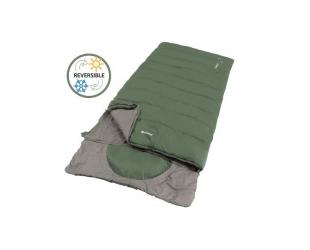 Miegmaišis Outwell Contour Lux XL, Sleeping Bag, 235 x 105 cm, YKK 2-way L-shape open-end with auto lock, Green