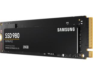 SSD diskas Samsung V-NAND SSD 980 250 GB, SSD form factor M.2 2280, SSD interface M.2 NVME, Write speed 1300 MB/s, Read speed 2900 MB/s