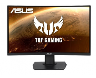 Monitorius Asus TUF Gaming Curved VG24VQE 24", VA, FHD, 1920x1080 pixels, 16:9, 1 ms, 250 cd/m², Black, 1 x DisplayPort 1.2, 2 x HDMI 2.0