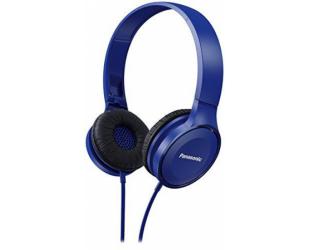 Ausinės su mikrofonu Panasonic Overhead Stereo Headphones RP-HF100ME-A	 Over-ear, Microphone, Blue