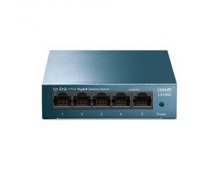Komutatorius TP-LINK Desktop Network Switch LS105G 10/100/1000 Mbps (RJ-45), Unmanaged, Desktop, Ethernet LAN (RJ-45) ports 5