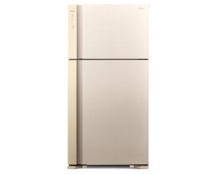 Šaldytuvas Hitachi Refrigerator R-V611PRU0 (BEG) Energy efficiency class 	F, Free standing, Double Door, Height 176 cm, No Frost system, Fridge net c