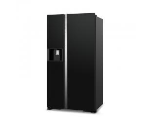 Hitachi Refrigerator R-SX700GPRU0 (GBK) Energy efficiency class F, Free standing, Side by side, Height 179.5 cm, No Frost system, Fridge net capacity