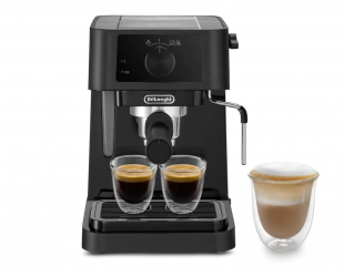 Kavos aparatas Delonghi Coffee Maker EC230 Pump pressure 15 bar, Built-in milk frother, 1100 W, Semi-automatic, Black