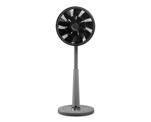 Ventiliatorius su stovu Duux Fan Whisper, greičio režimų skaičius 26, 2- 22 W, Oscillation, skersmuo 34 cm, Gray