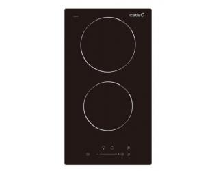Indukcinė kaitlentė CATA Hob ISB 3002 BK Induction, Number of burners/cooking zones 2, Touch control, Timer, Black