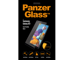 Ekrano apsauga PanzerGlass Samsung, Galaxy A21, Glass, Black, Case Friendly