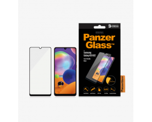 Ekrano apsauga PanzerGlass Samsung, Galaxy A31/A32 4G, Glass, Black, Case Friendly