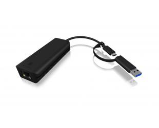 Tinklo adapteris Raidsonic USB 3.0 Type-C to 2.5 Gigabit Ethernet adapter IB-LAN300-C3