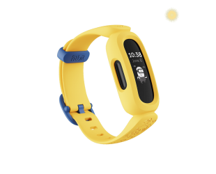 Išmanusis laikrodis Fitbit Ace 3 Fitness tracker for Kids, Black/Minions Yellow