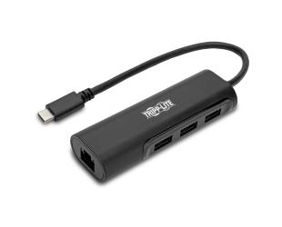 Jungčių stotelė Tripp Lite USB-C Adapter Hub U460-003-3A1GB 3xUSB/RJ45/support PD 100W/