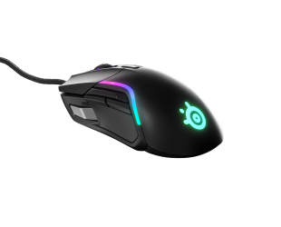 Žaidimų pelė SteelSeries Gaming Mouse Rival 5, Optical, RGB LED light, Black, Wired
