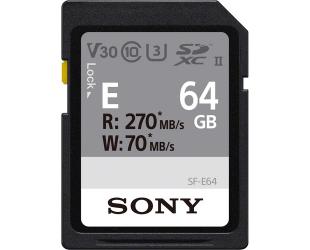 Atminties kortelė Sony 64GB SF-E Series SDXC UHS-II Memory Card, V30