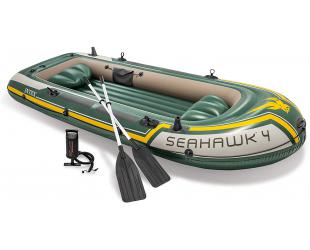 Valtis Intex Seahawk 4 boat set Green, 351x145x48 cm