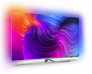 Televizorius Philips 50PUS8536/12 50" (126 cm), Smart TV, Android, 4K UHD LED, 3840 x 2160 pixels, Wi-Fi, DVB-T/T2/T2-HD/C/S/S2, Light silver
