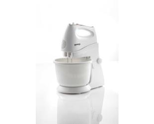 Mikseris Gorenje Mixer with stand M450WS Hand Mixer, 450 W, Number of speeds 5, Turbo mode, White