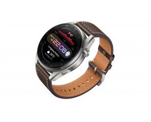 Išmanusis laikrodis Huawei Watch 3 Pro 1.43”, Smart watch, NFC, GPS (satellite), AMOLED, Touchscreen, Heart rate monitor, Activity monitoring 24/7, W