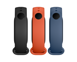 Apyrankė Xiaomi Mi Smart Band 6 Strap (3 pack), Aluminum alloy, TPU, Unisex, Black/Orange/Blue